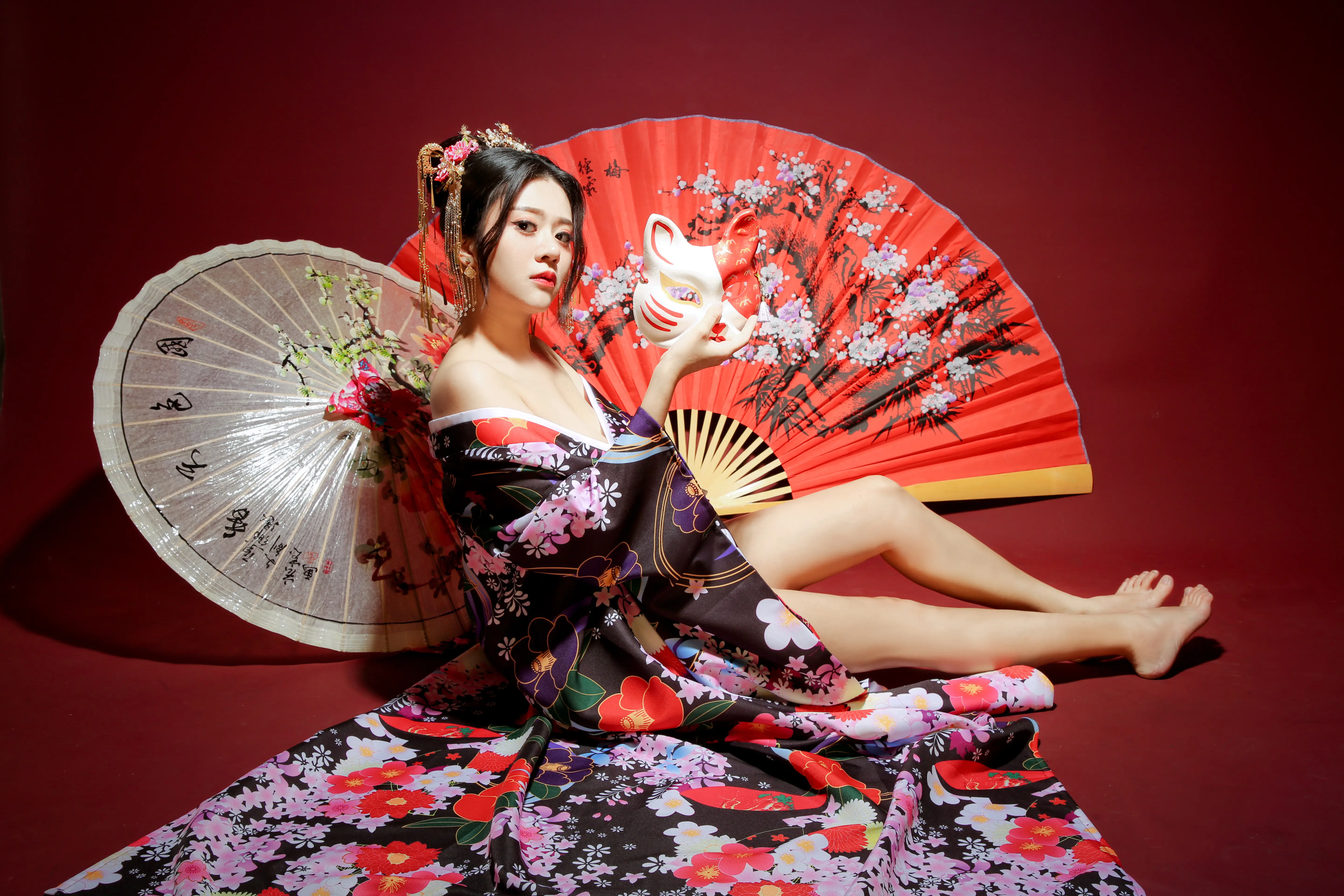 高雄花魁寫真 臥姿花魁主題照